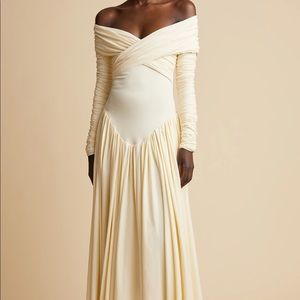 KHAITE DRESS (COLOR: BLACK) NWT